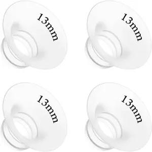 4개 플랜지 인서트 13mm Momcozy M5/M9/M6/V2 Pro/V2 Pro/Spectra/Medela/eufy/Elvie/Lansinoh/Paruu P10