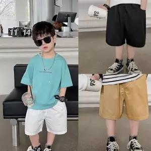 어린이집 등원복 유아 실내복 남아 반바지 5부 키즈 아동 유치원 면