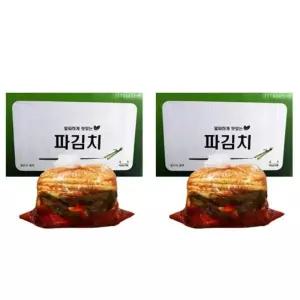 알싸하게 맛있는 대파김치 20kg 업소용 식당용 파김치 벌크 아이스박스포장