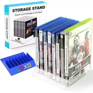 PS5 PS4 PS3 WIIU Xbox 게임 CD 카드 보관함용 8 in 1 보관 브래킷