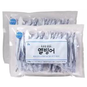 촉촉한 반건조 열빙어1.2kg x 2pack
