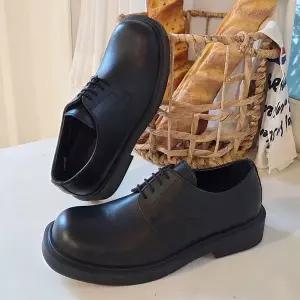 셀드 국산 남자 스퀘어 블랙 더비슈즈 키높이 구두 4cm