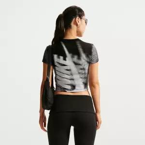 나이키 NIKE 스포츠웨어 칠 니트 여성 슬림 크롭 티셔츠 IR7845-0101020126753
