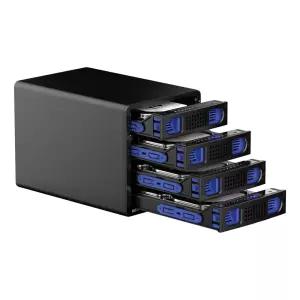 DAS 외장 하드 도킹스테이션 HDD SSD USB 3.0 데이터 스토리지 4베이