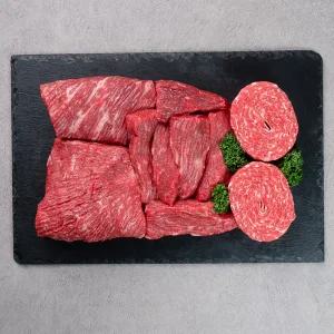 [한성가횡성한우]정품 횡성한우 명품프리미엄 혼합세트 13호 1.8kg 한우선물세트 추석선물 한우세트 불고기 국거리 장조림
