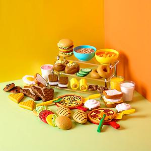 스쿨엔/말랑 음식모형풀세트67pcs/39526