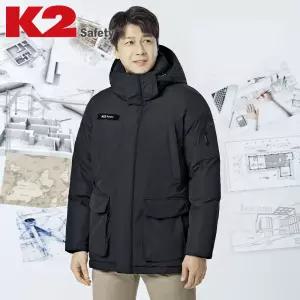 K2세이프티 후드탈부착 패딩점퍼 워크웨어 21JK-F101 작업복 자켓 추동 동계 겨울 방한