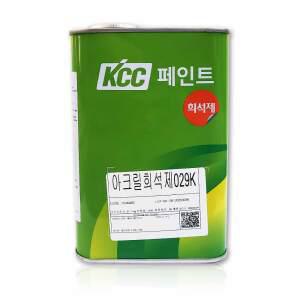 KCC 아크릴 희석제 029K 신나 신너 0.9L 도로표지 페인트 희석
