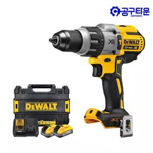 디월트 DCD996H2T 충전 함마 드라이버 드릴 20V 5.0Ah 2팩 파워스텍 배터리 BL
