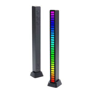 [기타]차량용품 멀티 무선 LED바 음악 소리 RGB 조명 차량 PC TV 튜닝