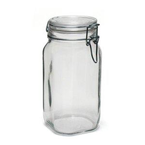 [서울리빙]보르미올리 피도 유리 밀폐용기 투명 1500ml