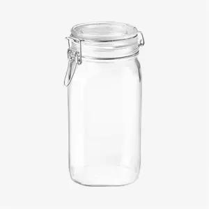 유리병 밀폐용기 저장 보관용기 파스타 잡곡통 공병 1500ml
