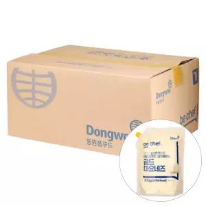 비셰프골드마요네즈(스파우트팩) 3.2KG/ 동원홈푸드 BOX(4)