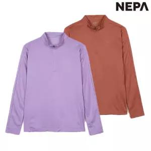 [네파](하남점)여성 가을겨울 간절기 베이직 기본 집업티셔츠 7L65401