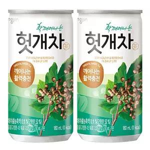 웅진 헛개차 180ml x 30캔 캔음료 차음료 숙취음료