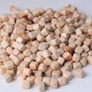 자연원목 플레이 블록 1kg 10mm 사각 나무칩 아이들 안전 목재 놀이 재료10mm칩 재료 사각칩 어린이놀이 원목재료 목공예 촉감놀이 교육재료 플레이블록