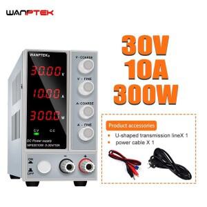 APC Wanptek 조정 가능한 실험실 전원 공급 장치 30V 6A 10A 60V 5A 120V 3A 전압 조정기 벤치 DC