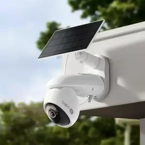 티피링크 Tapo C660 KIT 800만화소 태양광충전 회전형 무선 배터리 실외용 방수 카메라 CCTV