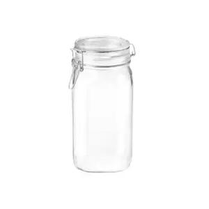 (1500ml 1P) 유리 피도 밀폐용기 담금주병 과일청 유리병 피도병