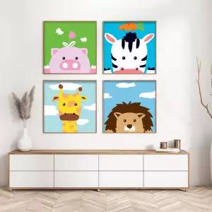 유화그리기 DIY 세트 유화그림 캔버스 취미 그림그리기 페인팅 색칠하기
