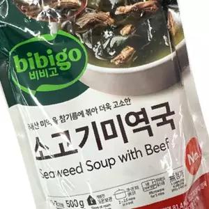 비비고 소고기미역국 500g X 5개