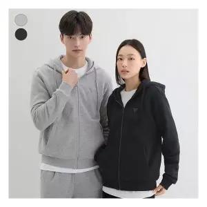 913 5%다운쿠폰 게스정가 89,000원 유니 기모 후드집업 NP4KE401
