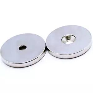 볼트메모자석 40X5mm 원형사라 강력 붙이는 다용도 작업용 네오디움 DWA3240D