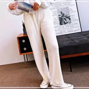 주머니 여자 플리츠 일자 와이드 트레이닝복 밴딩팬츠 SWB63E7A