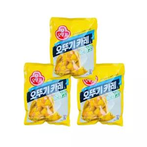 오뚜기 카레 가루 업소용 식자재 대용량 curry 순한맛 1kg 3개