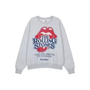 와일드동키 남여공용 ROLLINGSTONES 크루넥 맨투맨 헤더그레이 WDFW26FG01-706