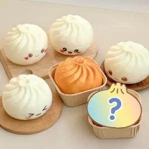 군만두를 찾아라 랜덤 스퀴시 촉감놀이 말랑이 주물럭 6개/촉감/놀이/유치원/선물/유아/인형/말랑/모찌