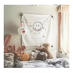 패브릭 포스터 70cm 벽 가리개 커튼 태피스트