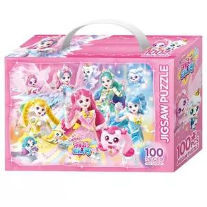 [덕플러스]덕플러스문구 슈팅스타 캐치 티니핑 시즌5 직소퍼즐 100pcs 슈팅스타 마법의 프린세스 (30269767