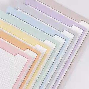 톡톡 레인보우컬러 그리드 노트패드 A4 / 50매/210x297mm (nx5173) gp102149