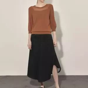 [올리비아로렌]올리비아로렌 DP01 넥라인 풀오버 칠부니트 VOCBL4F7331 (39892740)