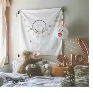 패브릭 포스터 70cm 벽 가리개 커튼 태피스트 기타장식용품 가림막 3F9D5