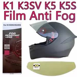 K5 K5S K3SV K1 K1S 오토바이 헬멧 실드 필름 AGV Visera Casco Moto Visor 바이저 안개