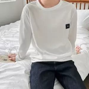 [모로엠] 남성 와플 레이어드 롱슬리브 무지 티셔츠 ON-TSA-QWFNXIM2