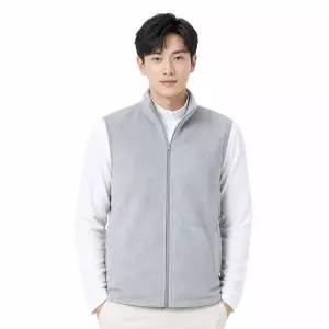 남성 폴라폴리스 보아본딩 후리스 집업 조끼 DMG-VEW-QOH03233186