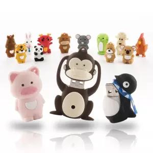 플라이토 동물 USB 메모리 32G 대용량 귀여운 캐릭터 특이한 보안