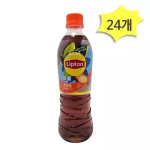 립톤 제로 복숭아 아이스티 500ml x 24개