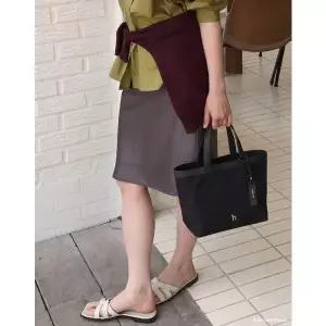 헤지스 [26FW [주목아이템[온라인 나일론 블랙 퍼피 토트백 HIBA6F900BK 509723