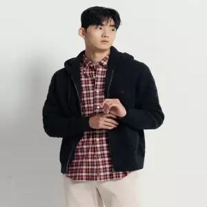 [국내정품] 빈폴 BEANPOLE 케이블 후드 집업 카디건 - 네이비 BC5X5AC65R