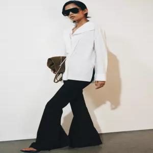 [정품] 자라 ZARA ZW 컬렉션 오버사이즈 셔츠 - 화이트 4786/708/250