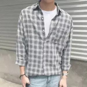 남방 셔츠 NB 데님 캐주얼 긴팔 아우터