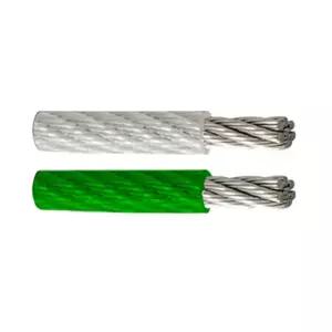 코팅와이어로프 3mm 4mm 빨래 캠핑줄 고리 캠핑용 캠핑 용로프 빨랫 와이어