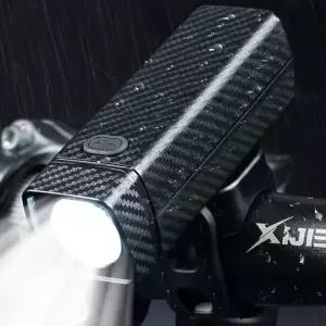 런버드 자전거 전조등 블랙 자전거라이트 USB C타입 충전식