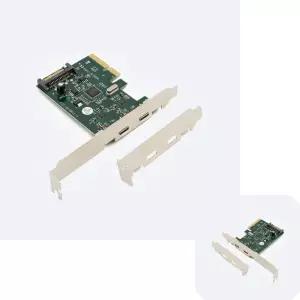 뮤 2포트 변환장치 사타 컨버터 확장 EXPRESS PCI C타입 카드