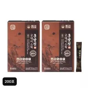 [NS홈쇼핑]농협홍삼 홍삼진 굿데이스틱 (10ml x 100포 x 2박스, 총 200포)[36158996]