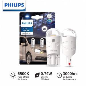 필립스 호환 울티논 프로3100 LED T10 W5W 6500K 쿨 화이트 신형 자동차 실내/주차등 방향지시등 램프 1196